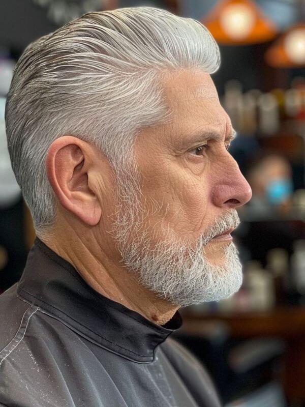 Estilo Prótese Capilar Topete