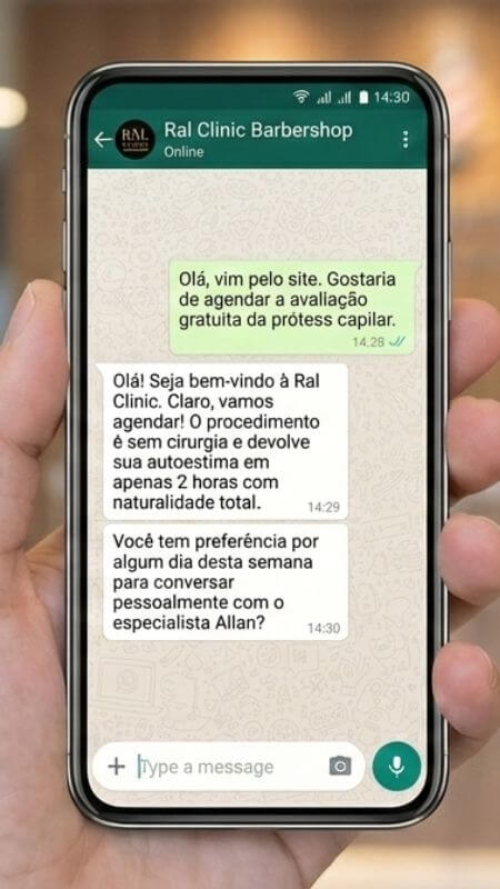 Atendimento no WhatsApp